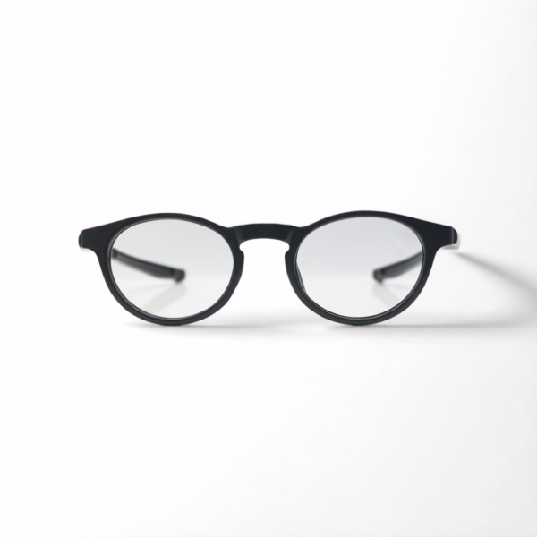 Oval shape magnetic reading glassess black